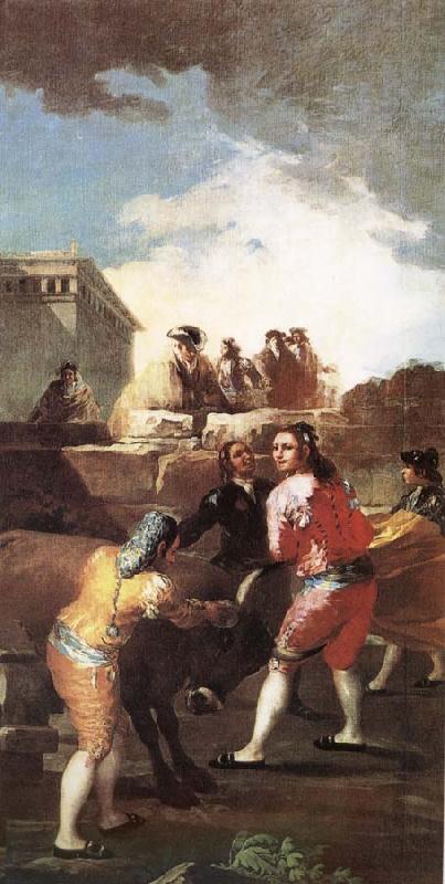 Francisco Goya La Novillada